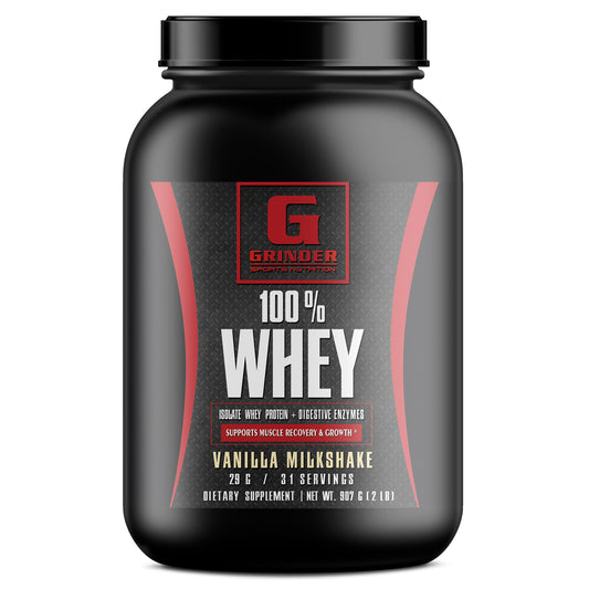 100% Whey - Whey Protein Isolate - Vanilla Milkshake